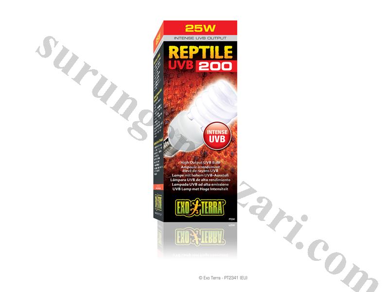 Exo Terra UVB 200 /25W Reptile / High Output Uvb Bulb